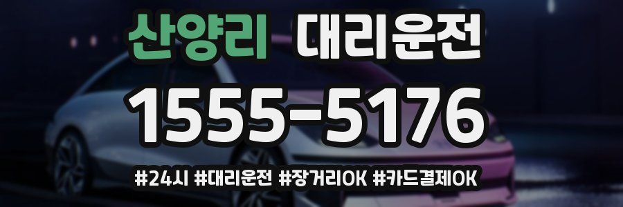 산양리 대리운전