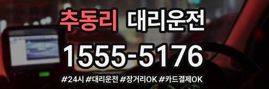 추동리 대리운전