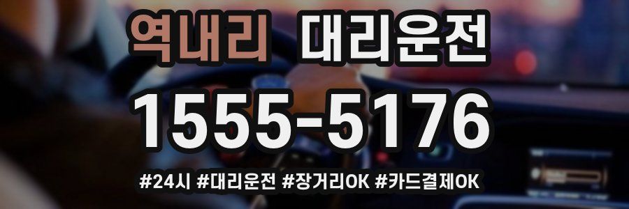 역내리 대리운전