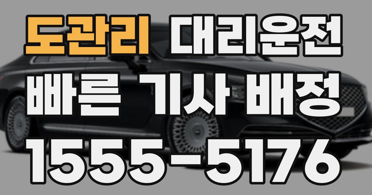 일일대리기사