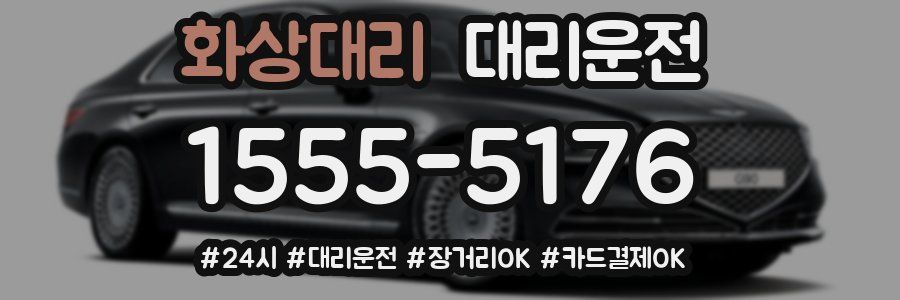 화상대리 대리운전