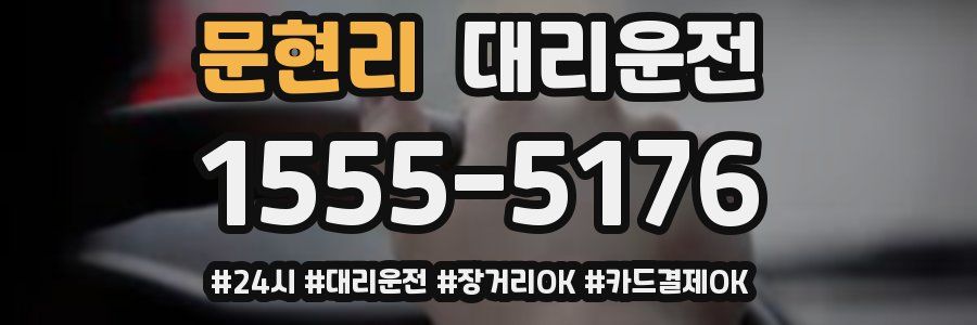 문현리 대리운전