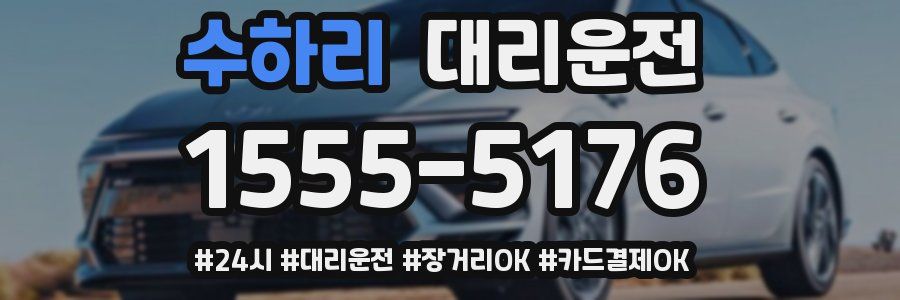 수하리 대리운전