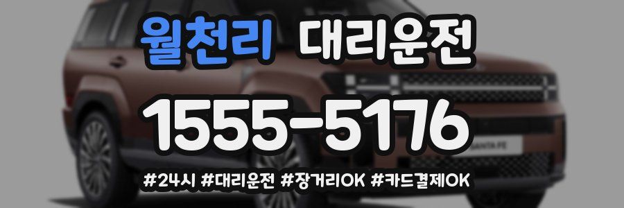 월천리 대리운전