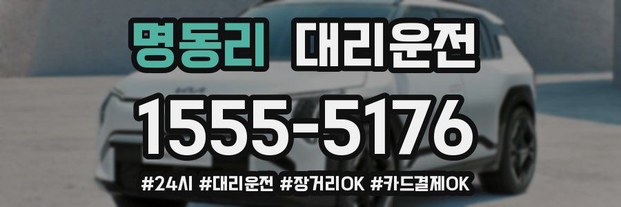 명동리 대리운전