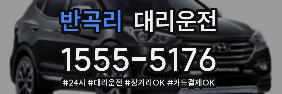 반곡리 대리운전
