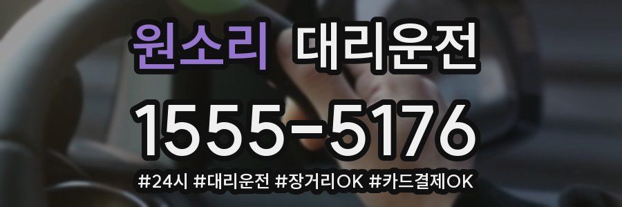원소리 대리운전
