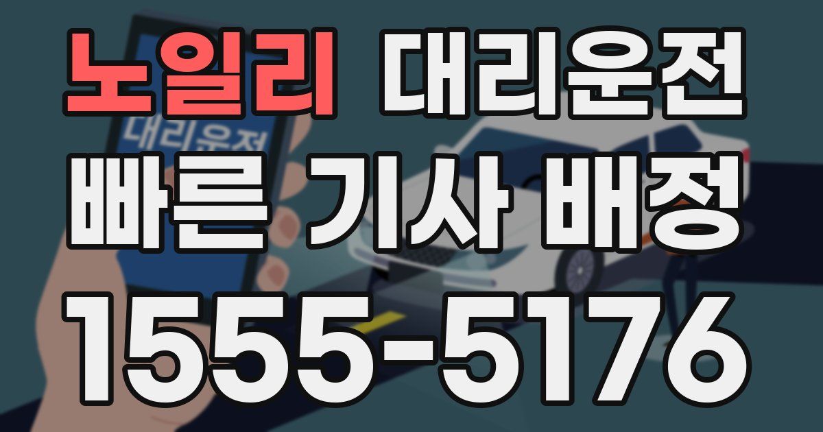 일일대리기사