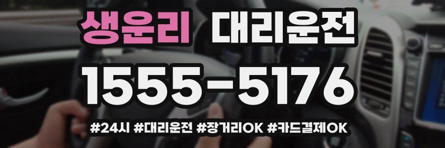 생운리 대리운전