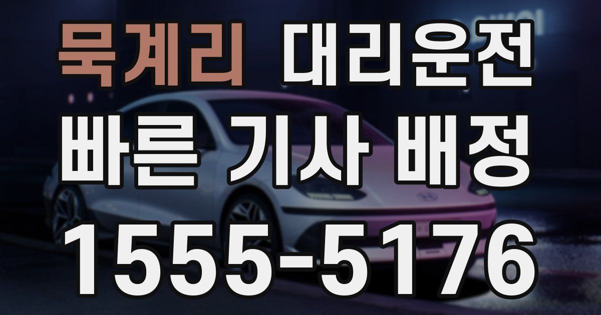 일일대리기사