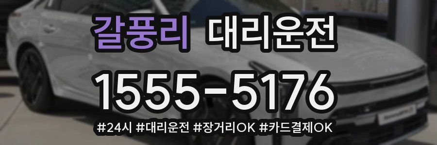 갈풍리 대리운전