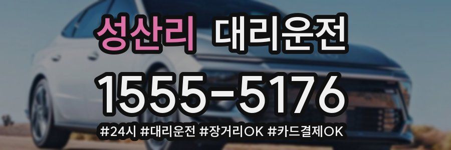 성산리 대리운전