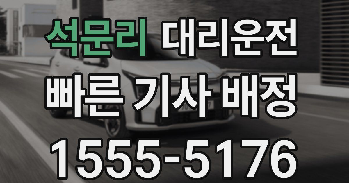 일일대리기사