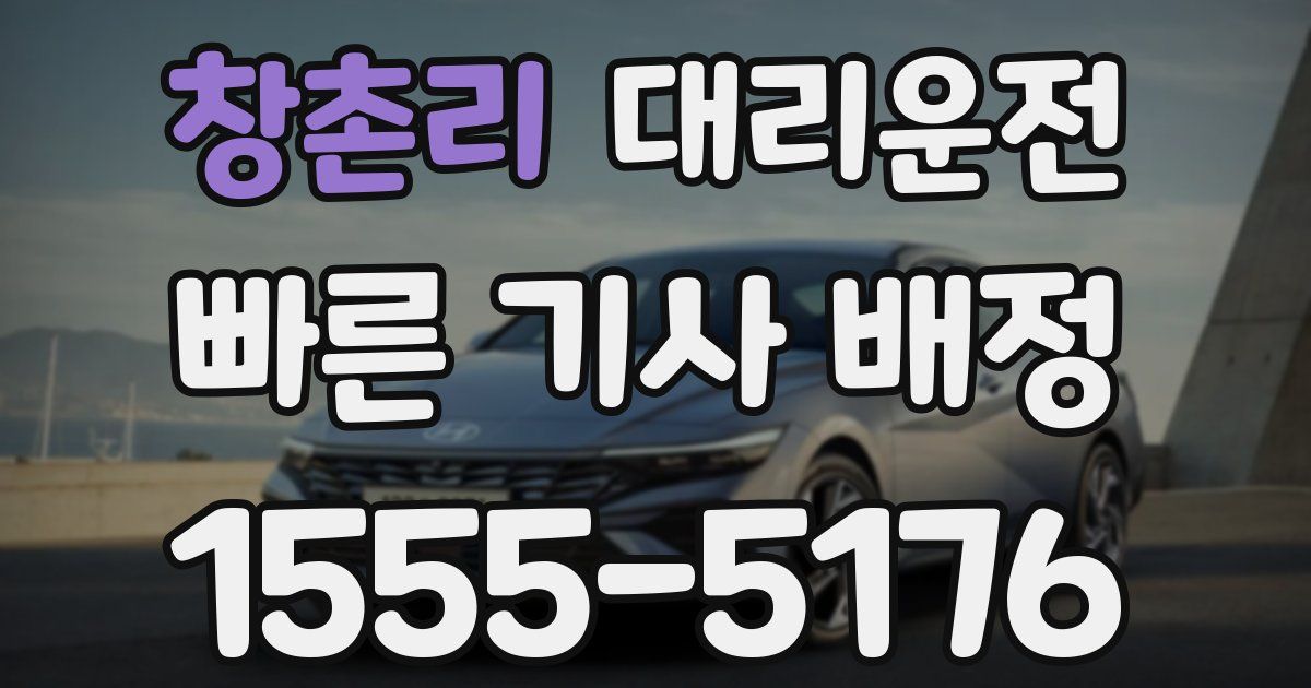 일일대리기사