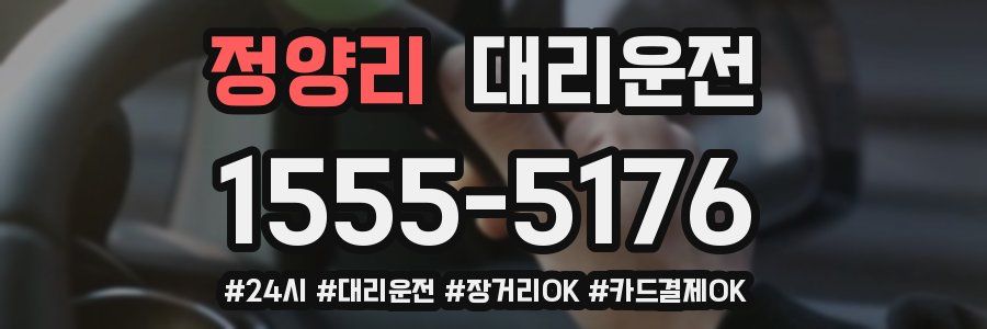 정양리 대리운전