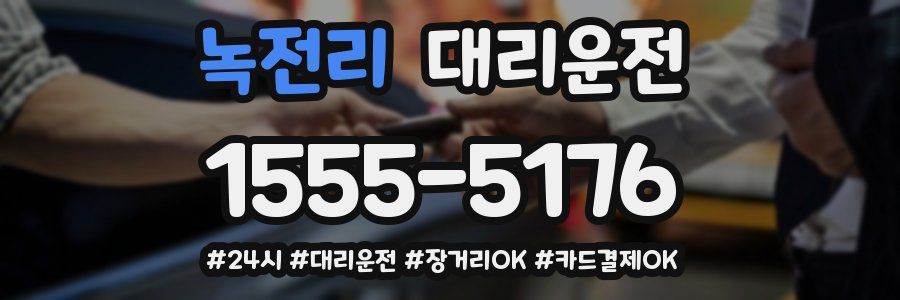녹전리 대리운전