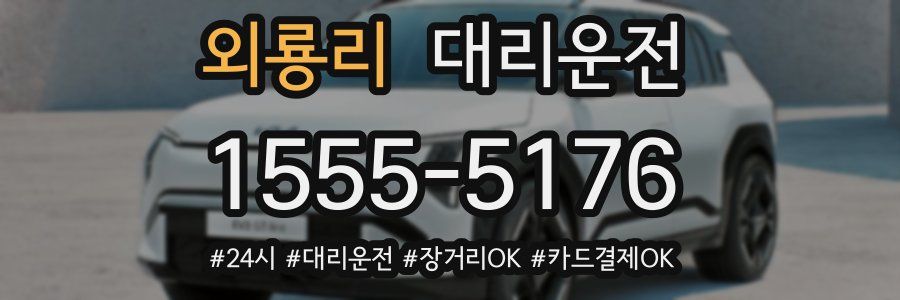 외룡리 대리운전