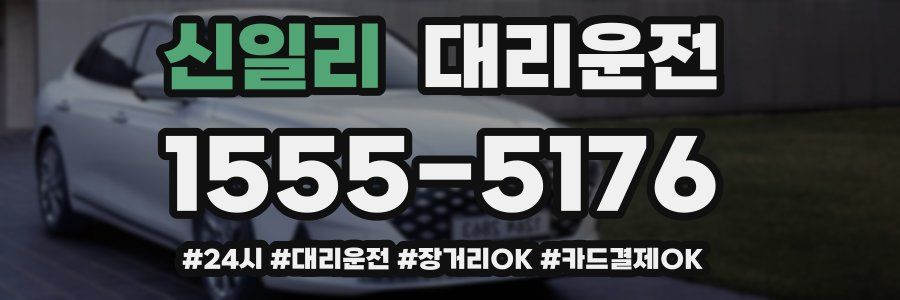신일리 대리운전