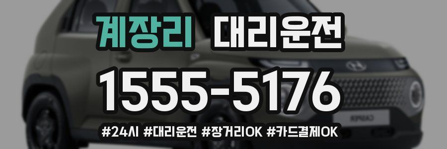 계장리 대리운전