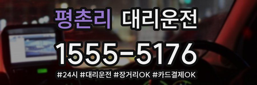 평촌리 대리운전