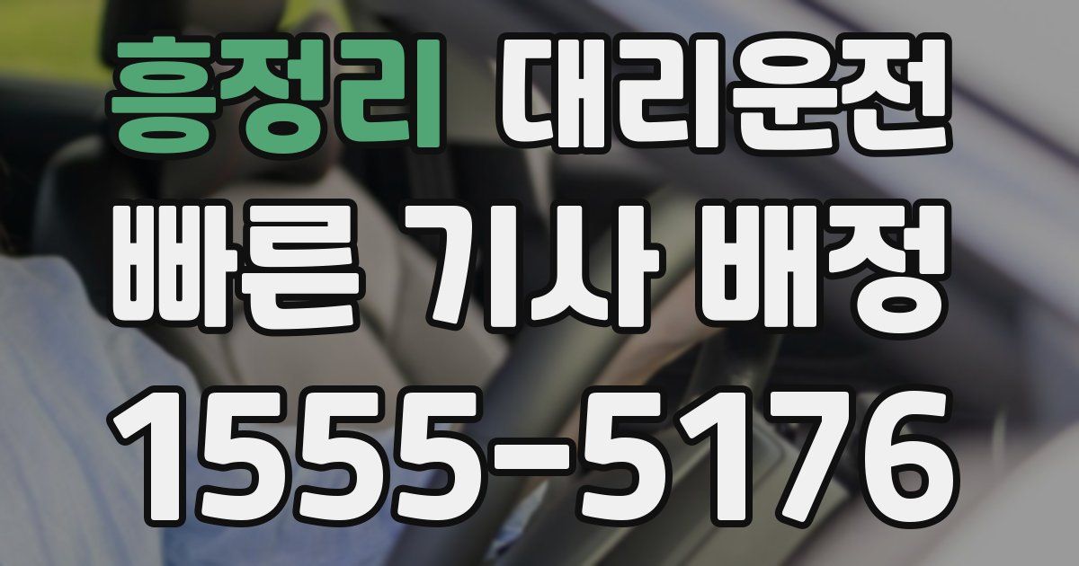 일일대리기사