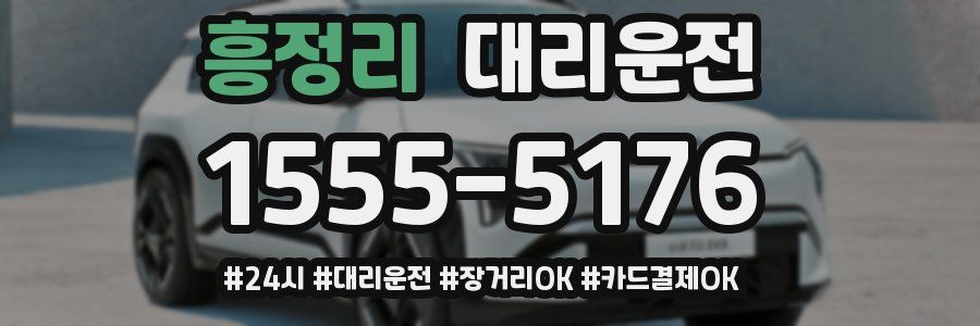 흥정리 대리운전