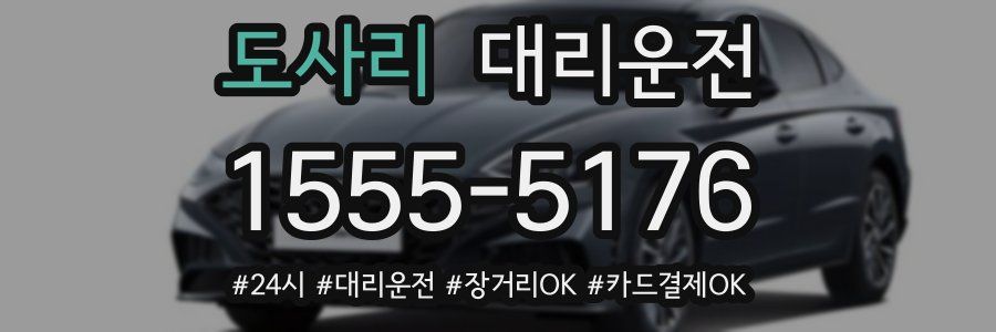 도사리 대리운전