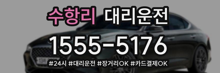 수항리 대리운전