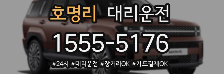 호명리 대리운전