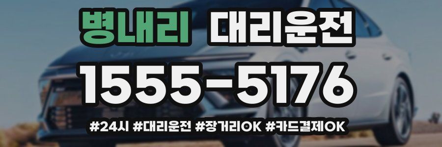 병내리 대리운전