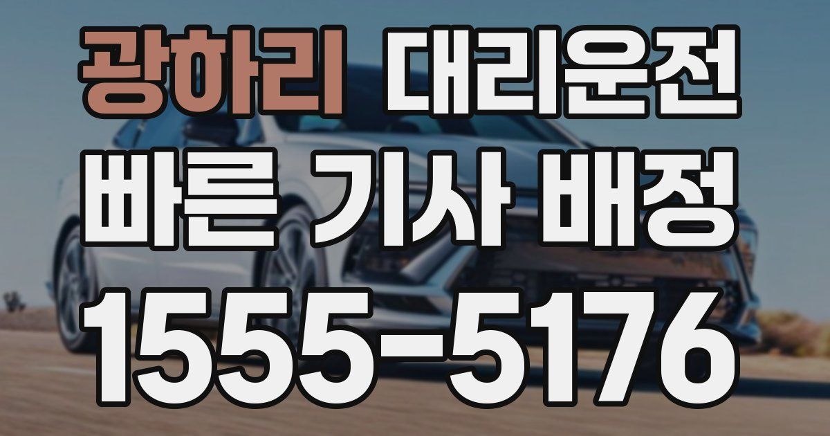 일일대리기사