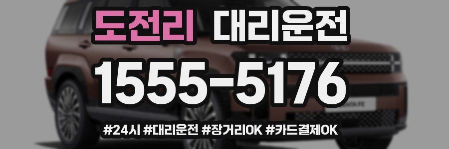 도전리 대리운전