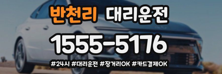 반천리 대리운전