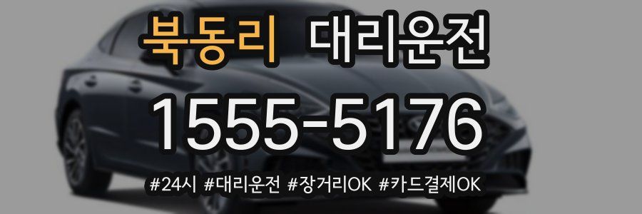 북동리 대리운전