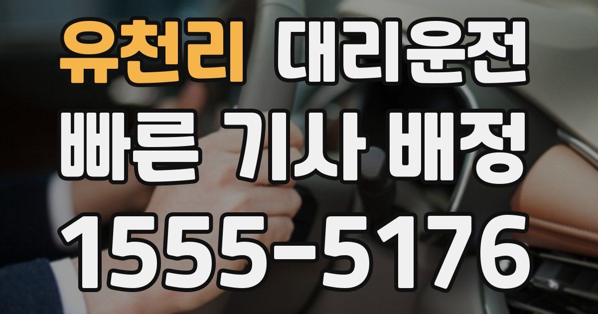 일일대리기사