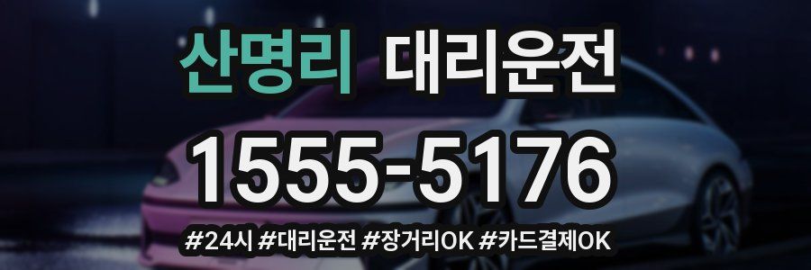 산명리 대리운전