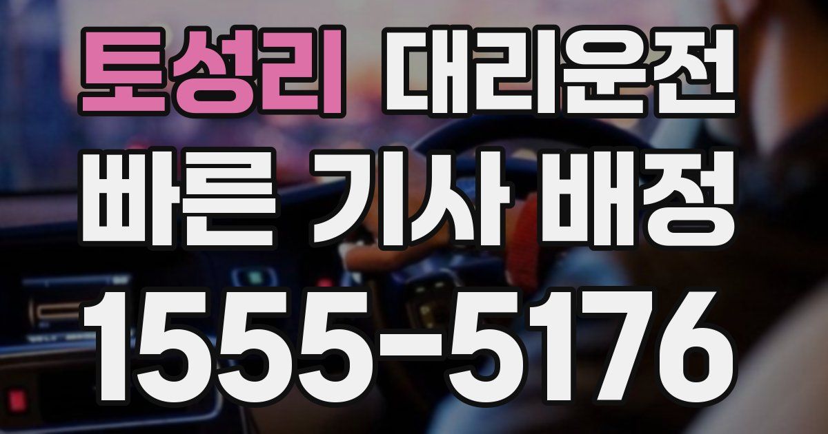 일일대리기사
