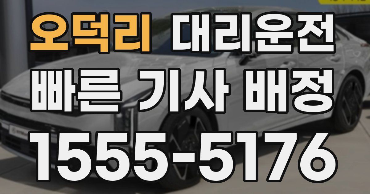 일일대리기사