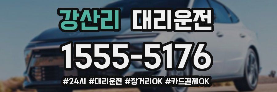 강산리 대리운전