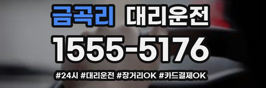 금곡리 대리운전