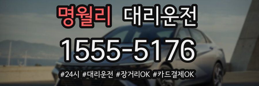 명월리 대리운전