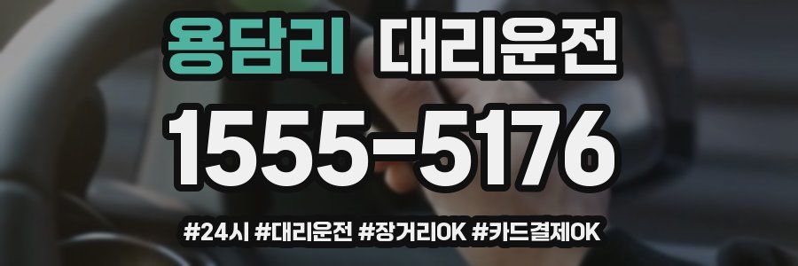 용담리 대리운전