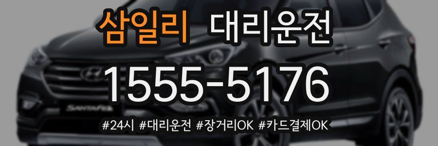 삼일리 대리운전
