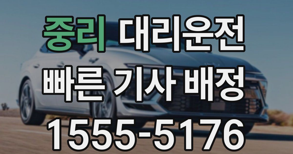 일일대리기사