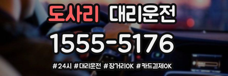 도사리 대리운전