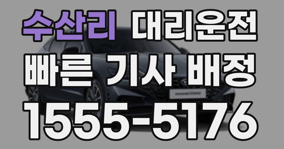 일일대리기사