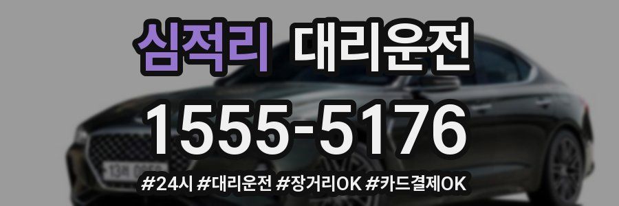 심적리 대리운전