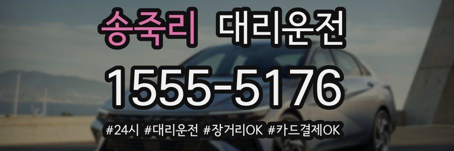 송죽리 대리운전