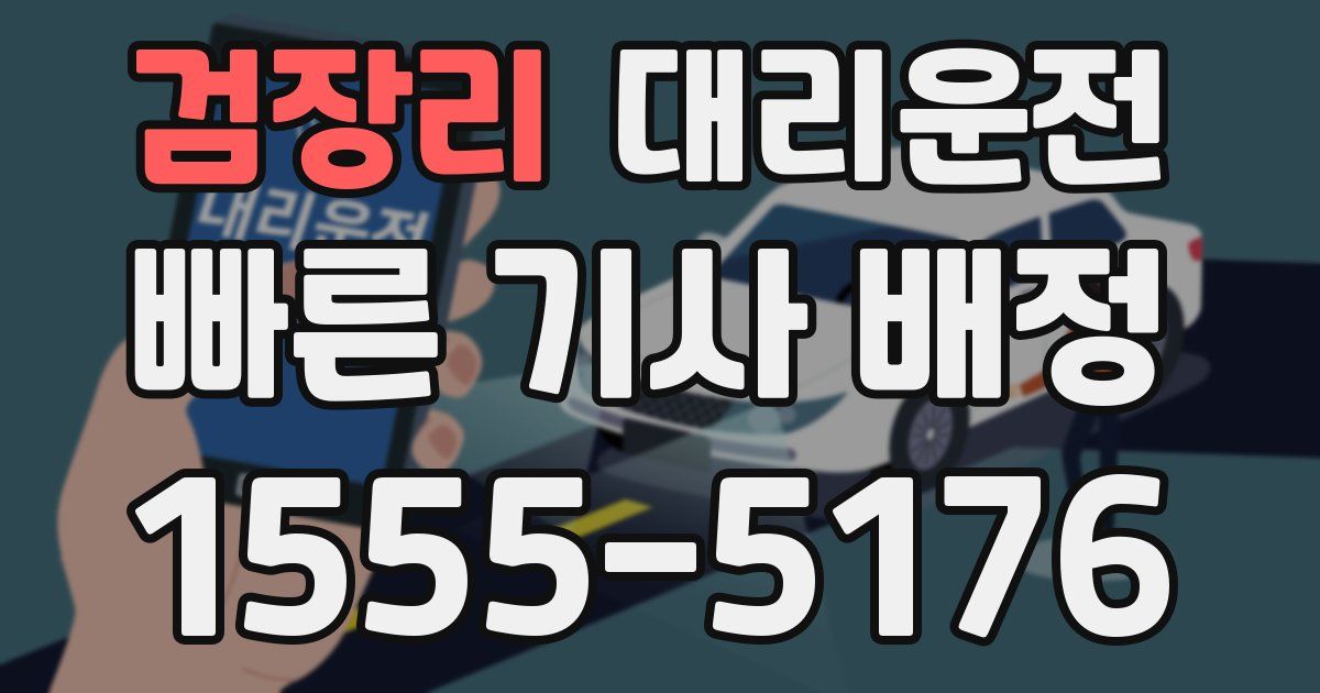 일일대리기사