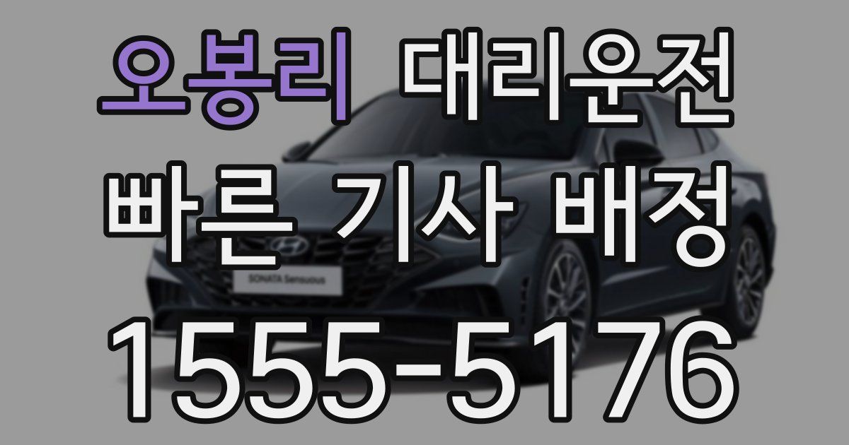 일일대리기사